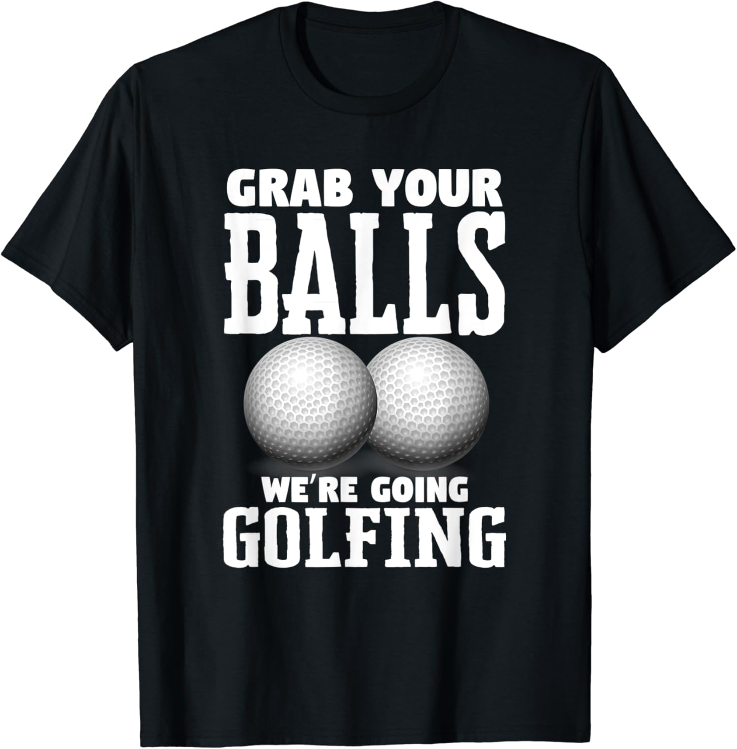 Mens Funny Golf Male Golfer Humor Player Graphic TShirt Amazon.co.uk